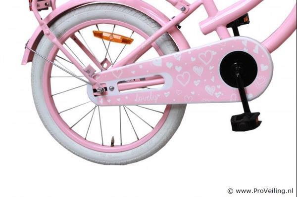 Grote foto online veiling amigo lovely meisjesfiets 18 inch met ter... fietsen en brommers kinderfietsen
