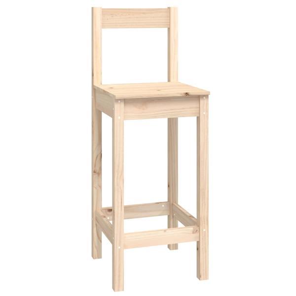 Grote foto vidaxl 9 delige barset massief grenenhout huis en inrichting complete eetkamers