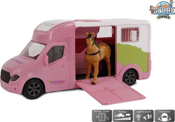 Grote foto kids globe anemone paardentruck met licht en geluid kinderen en baby overige