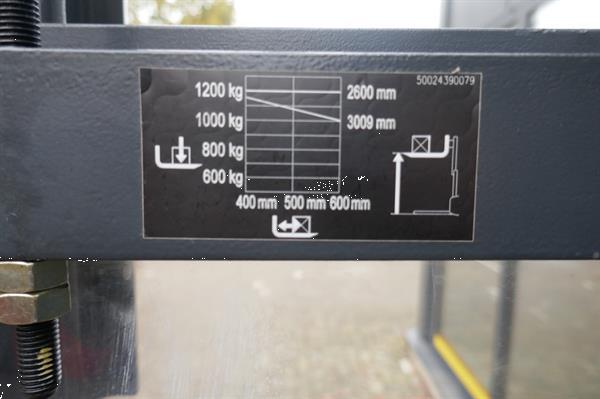 Grote foto vs 20959 elektrische stapelaar linde lange lepels 2924mm doe het zelf en verbouw hefwerktuigen