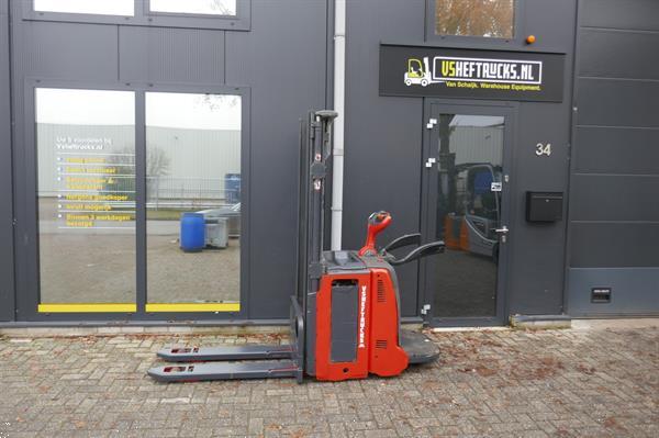 Grote foto vs 20960 elektrische stapelaar linde initiele lift 3324mm doe het zelf en verbouw hefwerktuigen