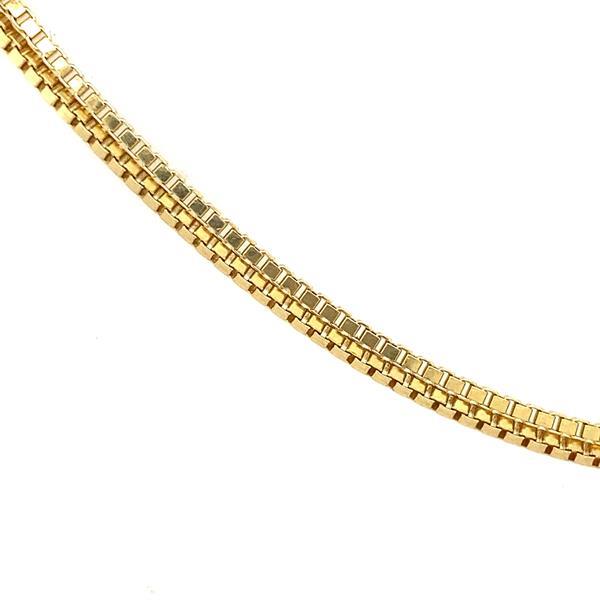 Grote foto gouden lengtecollier venetiaan 45 5 cm 14 krt 419.5 sieraden tassen en uiterlijk kettingen