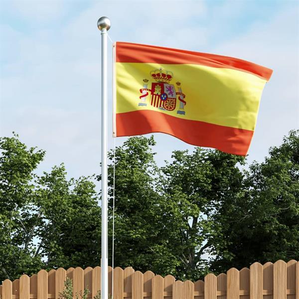 Grote foto vidaxl drapeau espagne 90x150 cm diversen vlaggen en wimpels