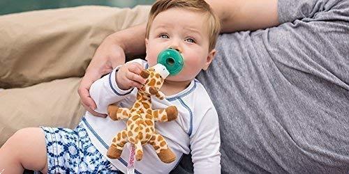 Grote foto wubbanub knuffelspeen giraffe kinderen en baby knuffels en pluche