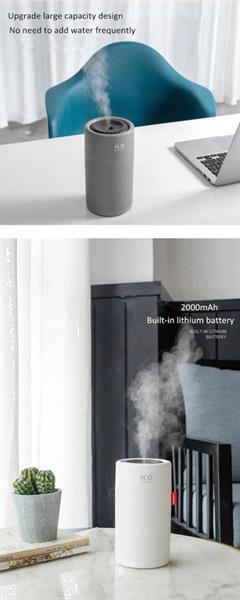 Grote foto drphone h20 plus humidifier h2o 750ml tank 2000mah acc witgoed en apparatuur ventilatoren en airco