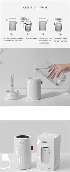 Grote foto drphone h20 plus humidifier h2o 750ml tank 2000mah acc witgoed en apparatuur ventilatoren en airco
