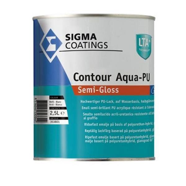 Demon Play slijtage opstelling Sigma Contour Aqua PU Semi Gloss - Grachtengroen Q0.05.10 - Kopen | Verven  en Sierpleisters