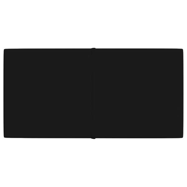 Grote foto vidaxl wandpanelen 12 st 2 16 m 60x30 cm fluweel zwart doe het zelf en verbouw materialen en producten