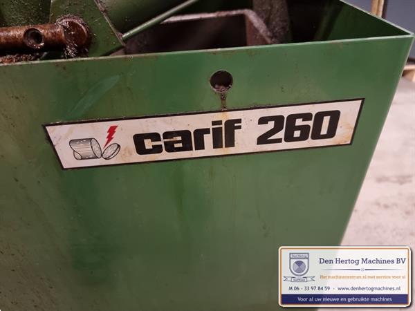Grote foto carif bandzaagmachine 260bsa rond 22cm met koeling lintzaag doe het zelf en verbouw zaagmachines