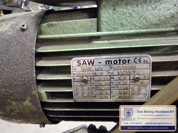 Grote foto bewo 250 koeling cirkelzaag metaalzaagmachine werkplaats doe het zelf en verbouw zaagmachines