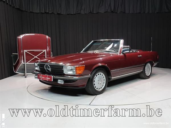 Grote foto mercedes benz 560 sl hardtop 88 auto mercedes