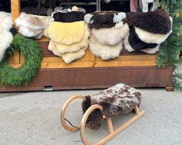 Grote foto schapenvacht kerstmarkt diversen overige diversen