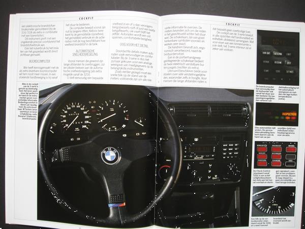 Grote foto bmw 325i folders 1988 auto diversen handleidingen en instructieboekjes
