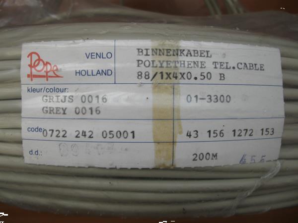 Grote foto telefoonkabel nieuw 125 meter telecommunicatie overige telecommunicatie