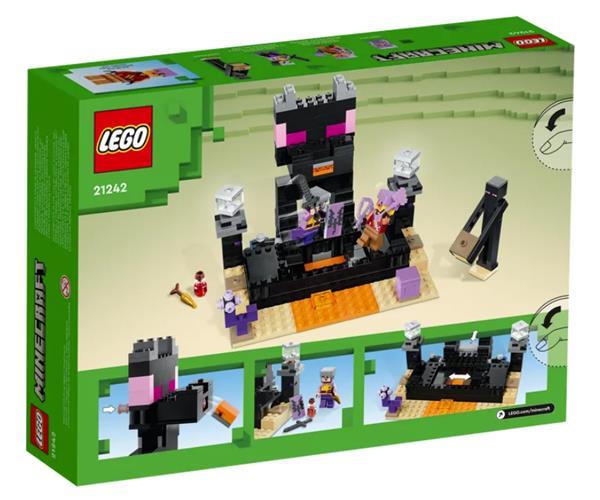 Grote foto lego minecraft 21242 de eindarena kinderen en baby duplo en lego