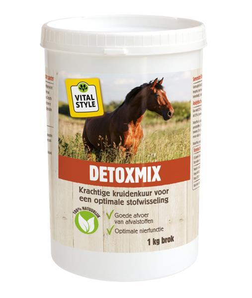 Grote foto vitalstyle detoxmix 1 kg dieren en toebehoren paarden accessoires