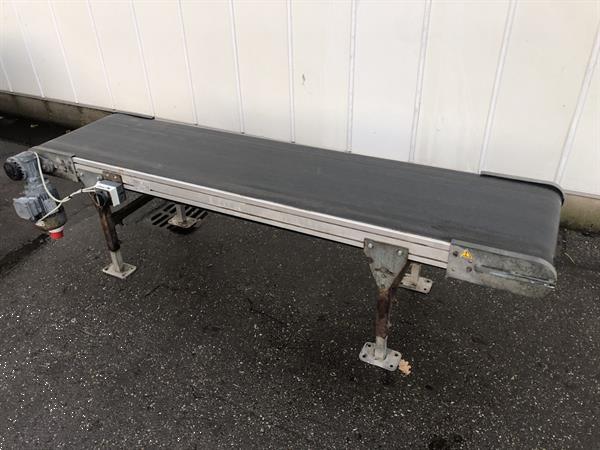 Grote foto viscon vlakke transportband 220 x 50 cm agrarisch transportbanden
