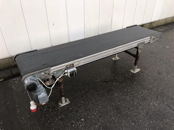 Grote foto viscon vlakke transportband 220 x 50 cm agrarisch transportbanden