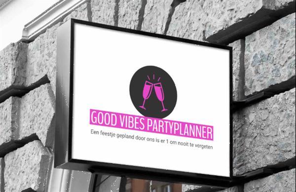 Grote foto good vibes partyplanner diensten en vakmensen verjaardag