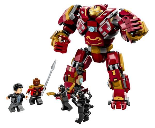 Grote foto lego super heroes marvel 76247 de hulkbuster de slag om wak kinderen en baby duplo en lego