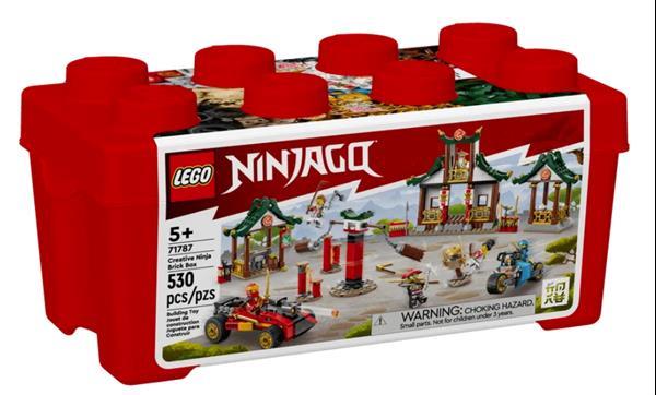 Grote foto lego ninjago 71787 creatieve ninja opbergdoos kinderen en baby duplo en lego
