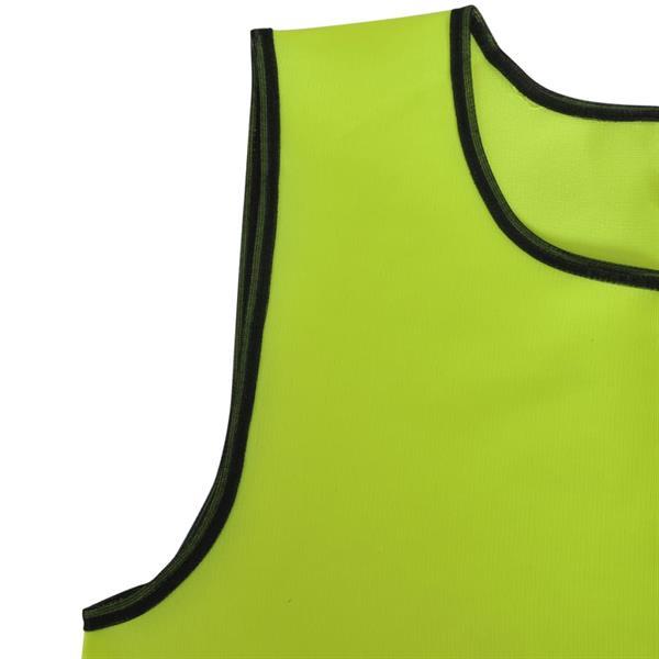 Grote foto vidaxl sporthesje junior geel 10 stuks kleding heren sportkleding