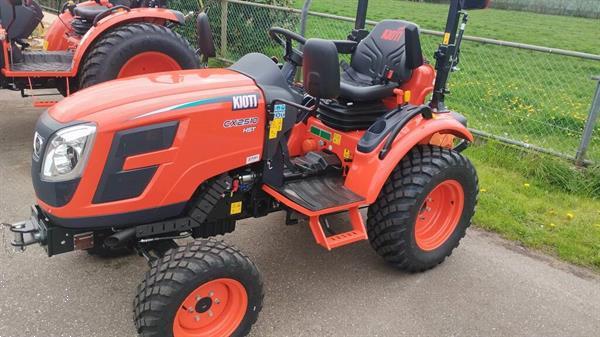 Grote foto kioti cx2510 hst rops 4wd 25 pk nieuw actie evt met voorlader agrarisch tractoren