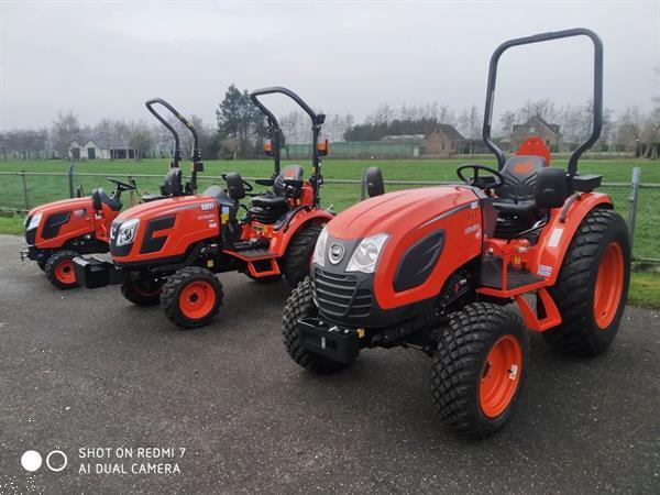 Grote foto kioti 35 pk ck2630 hst met voorlader actie agrarisch tractoren