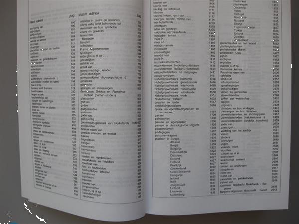 Grote foto puzzel encyclopedie boeken overige boeken
