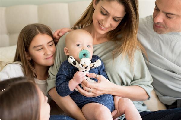 Grote foto wubbanub speen koe kinderen en baby knuffels en pluche