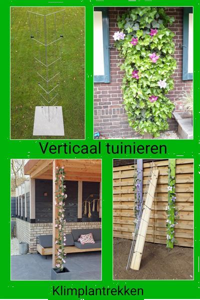 Grote foto plantenrekken plantensteun klimplantrek tuinrek tuin en terras tuindecoratie