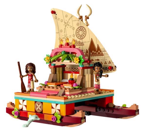 Grote foto lego disney 43210 vaiana ontdekkingsboot kinderen en baby duplo en lego