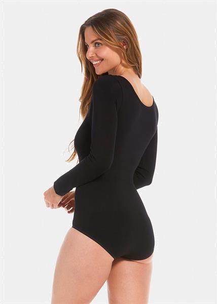 Grote foto bamboo bodysuit slimbody zwart kies uw maat s kies u diensten en vakmensen computer en internet experts