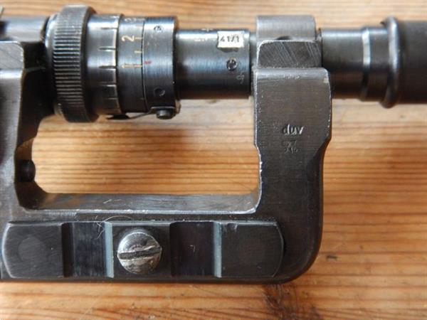 Grote foto original zf41 scope cag verzamelen militaria tweede wereldoorlog