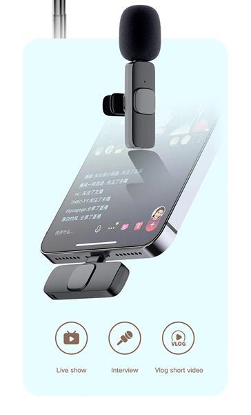 Grote foto drphone px lite draadloze lavalier lightning microfoon d muziek en instrumenten overige muziek en instrumenten