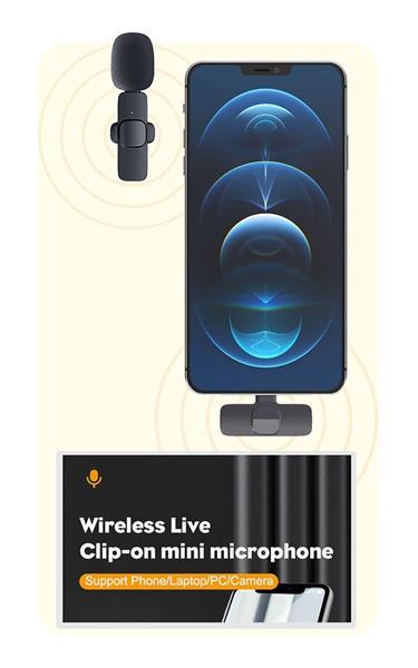 Grote foto drphone px lite draadloze lavalier lightning microfoon d muziek en instrumenten overige muziek en instrumenten