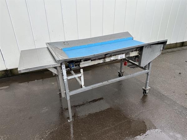 Grote foto affeldt vlakke transportband 160 x 60 cm agrarisch transportbanden
