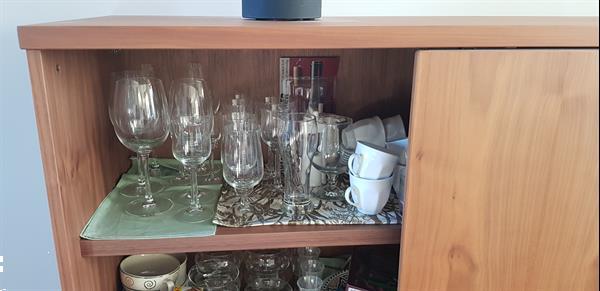 Grote foto noten wandmeubel 4 meter lang huis en inrichting wandmeubels