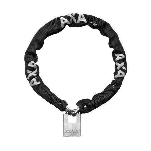 Grote foto axa kettingslot clinch fl1a 105 cm zwart motoren overige accessoires