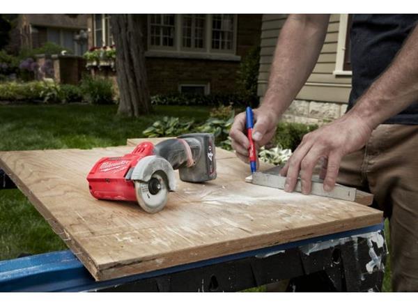 Grote foto milwaukee m12 fcot 0 12v li ion accu haakse slijper body k doe het zelf en verbouw onderdelen en accessoires