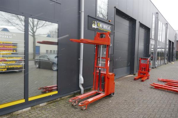 Grote foto vs 21005 elektrische duo stapelaar 1700mm initiele lift 1250kg doe het zelf en verbouw hefwerktuigen