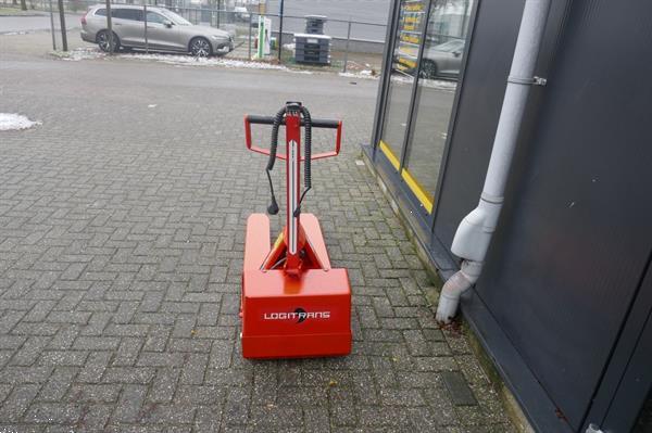 Grote foto vs 21002 semi elektrische schaarlift palletwagen logitrans 1000kg doe het zelf en verbouw hefwerktuigen