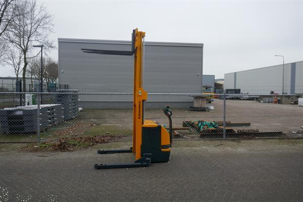 Grote foto vs 21008 elektrische breedspoor stapelaar jungheinrich 2500mm doe het zelf en verbouw hefwerktuigen