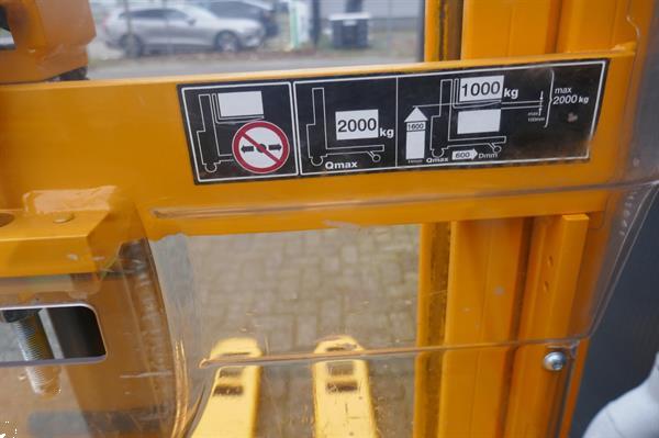 Grote foto vs 21010 elektrische duo stapelaar jungheinrich initiele lift 2250mm doe het zelf en verbouw hefwerktuigen