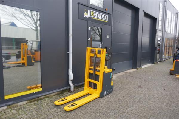 Grote foto vs 21010 elektrische duo stapelaar jungheinrich initiele lift 2250mm doe het zelf en verbouw hefwerktuigen