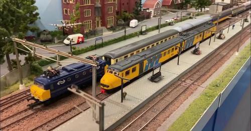 Grote foto modelspoorbeurs zutphen modelspoorevenement hobby en vrije tijd n spoor