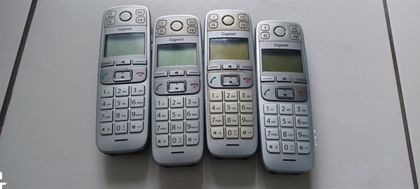 Grote foto dect telefoon telecommunicatie draadloze handsets