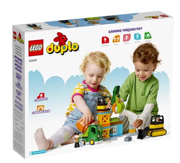 Grote foto lego duplo 10990 bouwplaats kinderen en baby duplo en lego