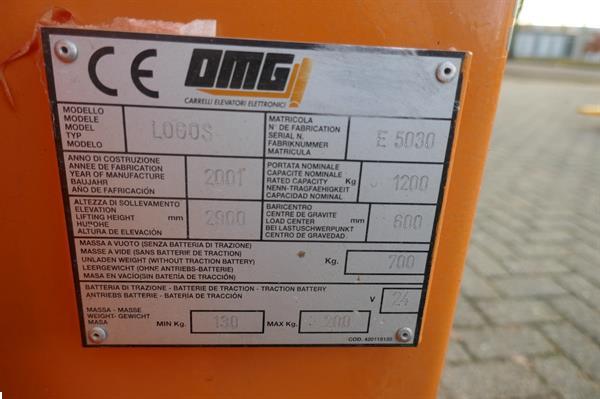 Grote foto vs 21015 elektrische stapelaar omg 2900mm doe het zelf en verbouw hefwerktuigen