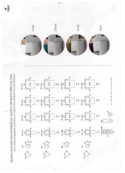 Grote foto madonna hoekslaapbank van calia italia. huis en inrichting bankstellen